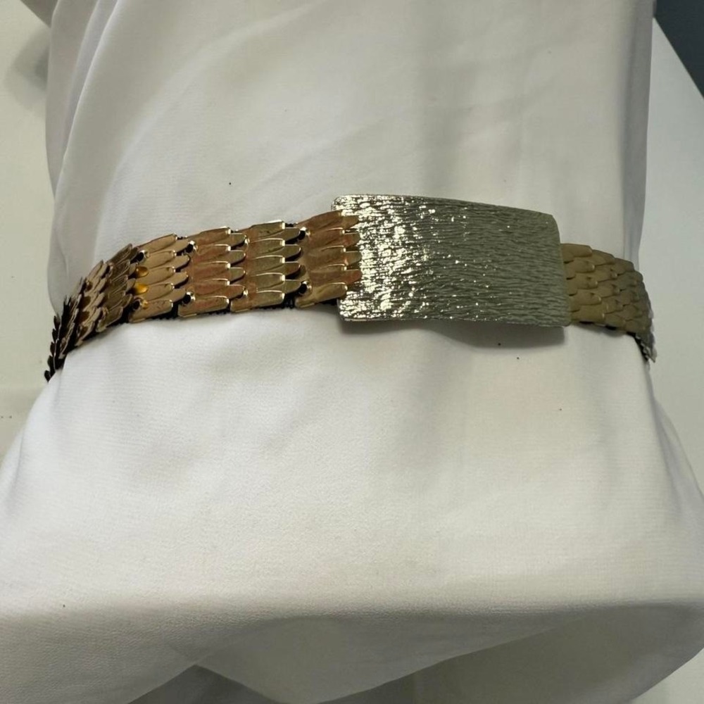 ✨ Vintage Gold Metal‎ Link Belt – Adjustable – 40" Max ✨